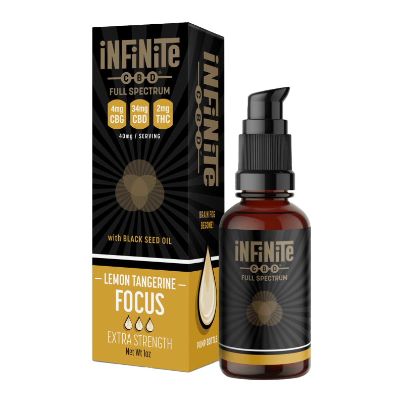 Focus CBD Tincture Full Spectrum - Infinite CBD